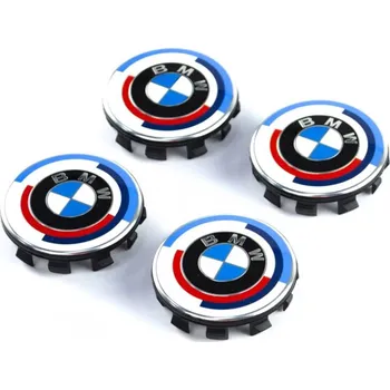 Tuning MJakes středové krytky kol 56 mm výročí 50 let ///M pro vozy BMW