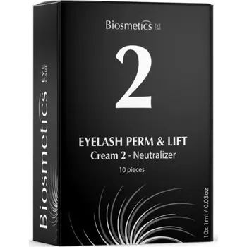 Péče o řasy a obočí BIOSMETICS trvalá na řasy a obočí N2 Neutralizer 1 ml (10 ks)
