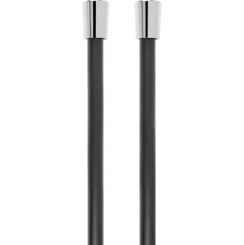 Sprchová hadice CORNAT Sprchová hadice plastová, 1,75m, černá, chrom