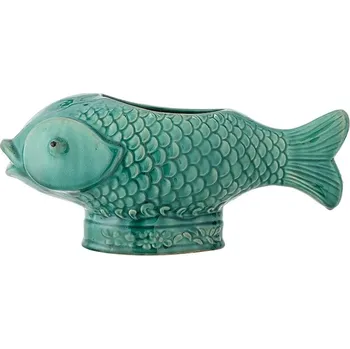 Květináč Obal na květináč Bloomingville Hiro 20 cm 82072817 tyrkysová 66X