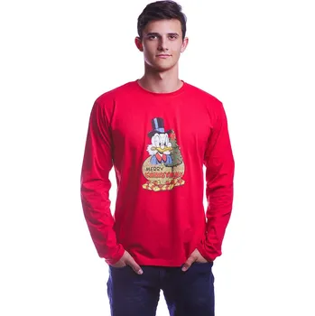 Pánské tričko Disney X-mas - tričko s dlouhým rukávem M