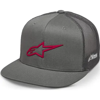Čepice Alpinestars 3D Ageless Trucker šedá / červená