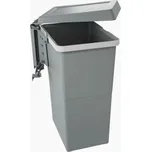 Elletipi Vestavný odpadkový koš SWING 2.0 - na dvířka, 24 L, PBN A SG44