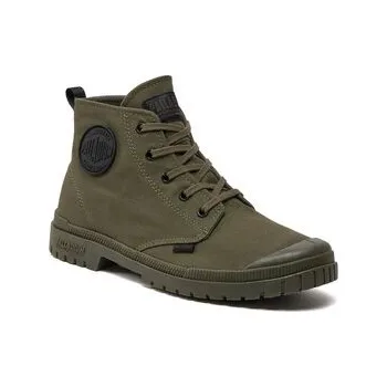 Pánská sportovní obuv Turistická obuv Palladium Pampa Sp20 Hi Cvs 76838-309-M Zelená 45