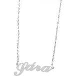 Ewena Řetízek z oceli se jménem Sára stříbrný