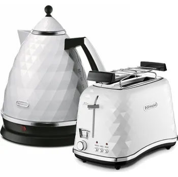 Kuchyňský spotřebič De'Longhi Brillante KBJ2001.W & CTJ2103.W bílá