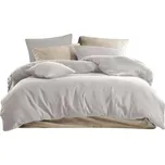 Brotex Mušelínové povlečení 140 × 200, 70 × 90 cm, krémové