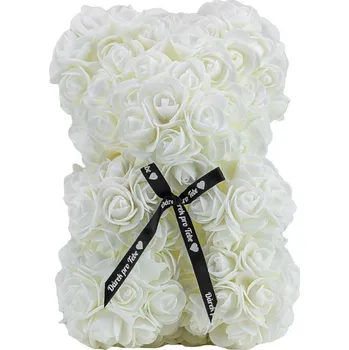 Hračka Medvídárek Simple 25cm - bílý