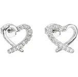 EVOLUTION GROUP 11079.1 krystal dekorované zirkony (Ag 925/1000, 1,3 g)