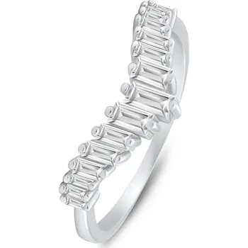 Šperk Brilio Silver Stříbrný prsten s čirými zirkony RI140W 50 mm (Ag925/1000, 2,29 g)