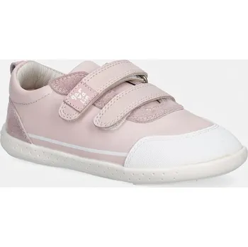 Dívčí tenisky Dětské kožené tenisky Garvalin 262321.G růžová 03X, EUR 20
