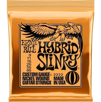 Struna pro hudební nástroj Ernie Ball 2222 .009-.046 6 Strings
