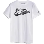 ALPINESTARS triko LOS ANGELES TEE, bílé, vel. M