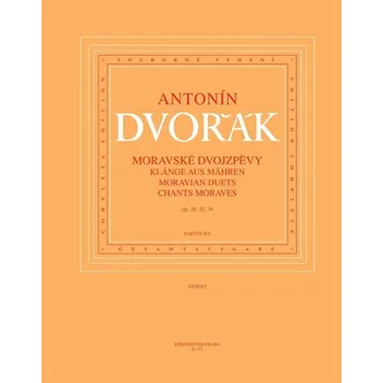 Moravské dvojzpěvy: op. 20, 32, 38 Kniha