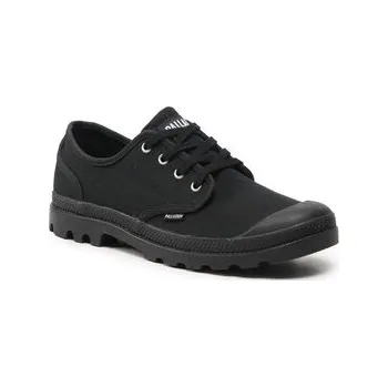 Pánská obuv Plátěnky Palladium Pampa Oxford 02351-008-M Černá 44_5