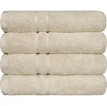 SCANquilt ručník COTTONA sv. béžová 50 × 30 cm