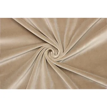 Samet bavlněný - Béžová 2. Jakost kus 1 m