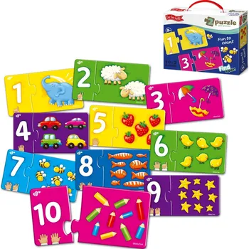 Puzzle Far Far Land Puzzle Pairs Nauč se počítat