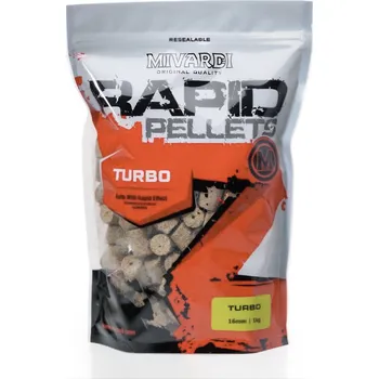 Boilies Mivardi Pelety Rapid Turbo Hmotnost: 5kg, Průměr: 16mm