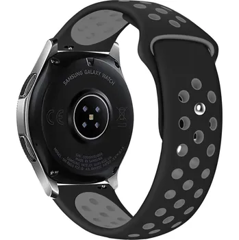 Příslušenství k chytrým hodinkám Eternico Sporty Universal Quick Release 22mm Elephant Gray and Black