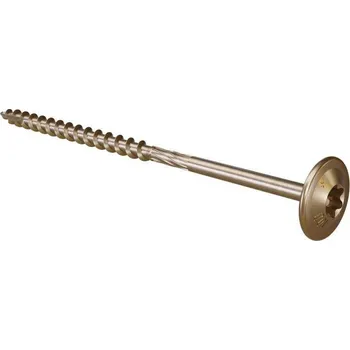 Vrut Vrut konstrukční do dřeva talíř. hlava TX30, 6 x 80 mm, STALCO, 100 ks