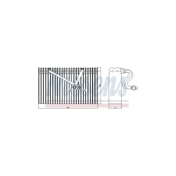 Auto-moto Výparník NISSENS 92168