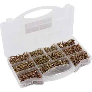 Hřebík CONNEX Sada univerzálních vrutů TX, 1700 kusů