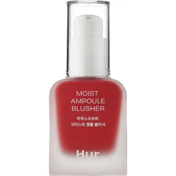Tvářenka HOUSE OF HUR Moist Ampoule Blusher Deep Plum 20 ml