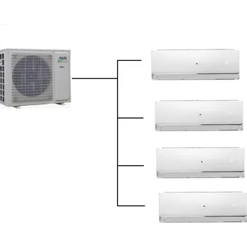 Klimatizace Klimatizace Aux Freedom 1+4 ( 2,6kW + 2,6kW + 2,6kW + 3,5kW) Multi-split R32 včetně montáže