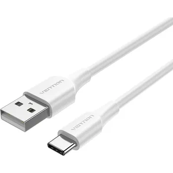 Datový kabel Vention USB 2.0 to USB-C 3A Cable 1M White