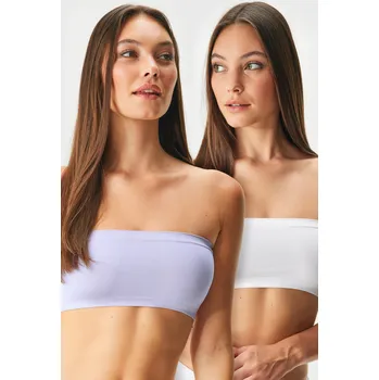 Podprsenka 2PACK Podprsenka Flexi Bandeau bezešvá