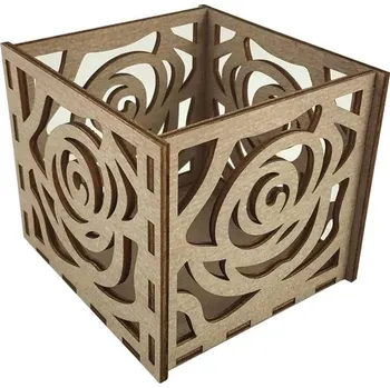 Kancelář Fa Lixen Organizér na tužky - růže / šedý dub