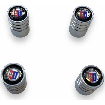 Tuning MJakes krytky ventilků Alpina kulaté stříbrné pro vozy BMW