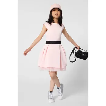 Dámské šaty Dívčí šaty Karl Lagerfeld Z31143.86.108 růžová 30X, vel. 108