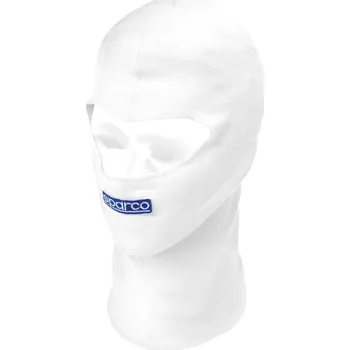Pokrývka hlavy Sparco B-Rookie Kartingová kukla, bílá