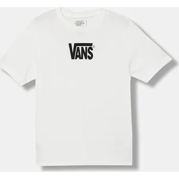 Dětské bavlněné tričko Vans VN000T4VWHT1 bílá 00X, vel. 151-165