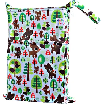 Pytel na pleny GaGa's Nepromokavý pytel na pleny Lesní