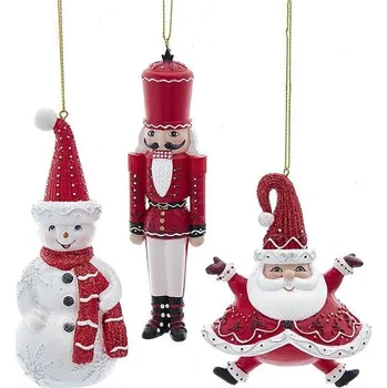 Vánoční dekorace KURT ADLER Vánoční postavičky 1 ks