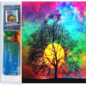 Diamantové malování Norimpex Barevný západ slunce 30 × 40 cm