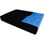 Brotex Froté prostěradlo černé, 200 × 200 cm