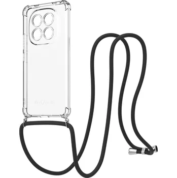 Pouzdro na mobilní telefon AlzaGuard Luxe Lanyard Case pro Xiaomi Redmi Note 15 Pro 4G černý