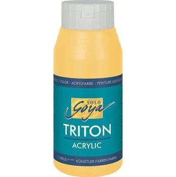 Výtvárné potřeby KREUL TRITON SOLO GOYA, kadmium žlutá, 750 ml