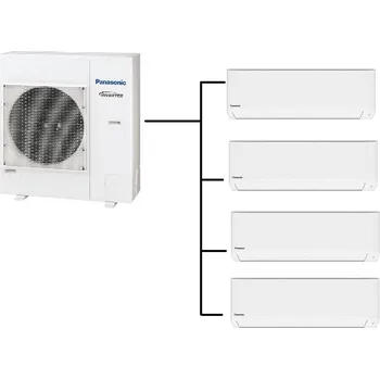Vzduchotechnika Klimatizace Panasonic TZ 1+4 (2kW + 2kW + 2kW + 2kW) Multi-split R32 včetně montáže