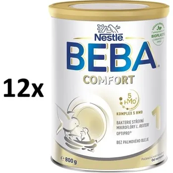 Kojenecká výživa Nestlé BEBA COMFORT 1, 5HM-O kojenecké mléko, 800 g, balení 12×800 g