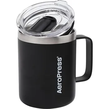 AeroPress Travel coffee mug černý