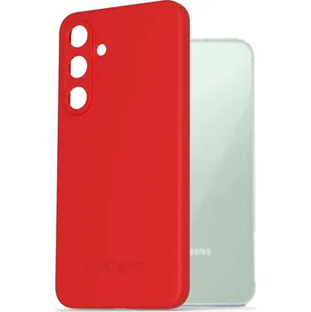Pouzdro na mobilní telefon AlzaGuard Matte TPU Case pro Samsung Galaxy S24 FE červený