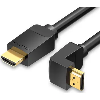 Video kabel Vention HDMI 2.0 Right Angle Cable 270 Degree 1.5m Black