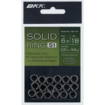 BKK Solid Ring-51 Velikost 6 99kg 18ks