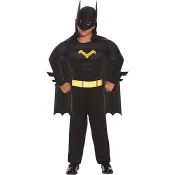 GUIRCA Dětský kostým Batboy Black hero Batman 5 - 6 let