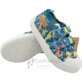 Chlapecké polobotky Plátenky D.D.STEP C096-51352A Bermuda blue - vel. 25